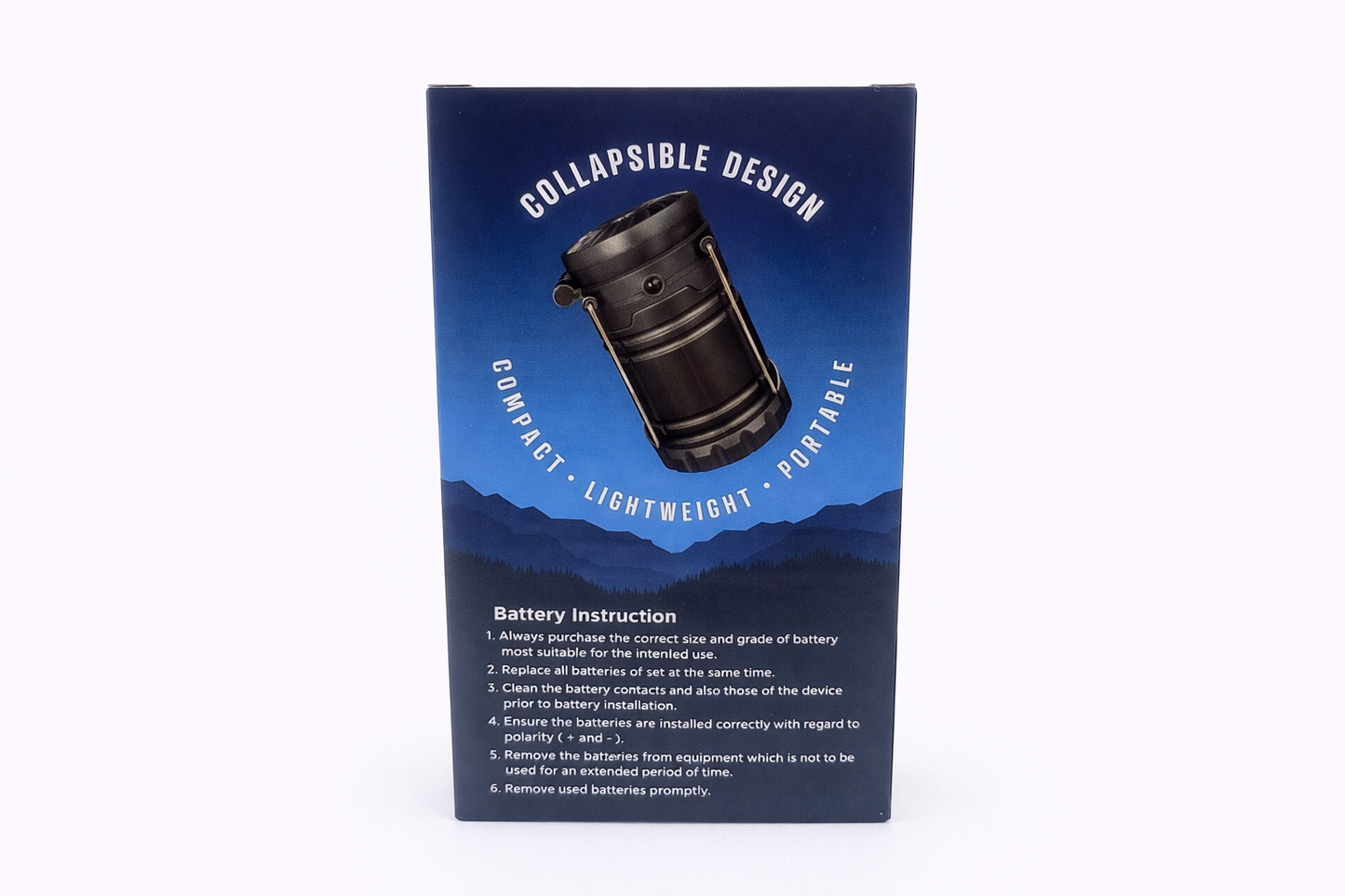 Via Led® Collapsible Lantern-Fan