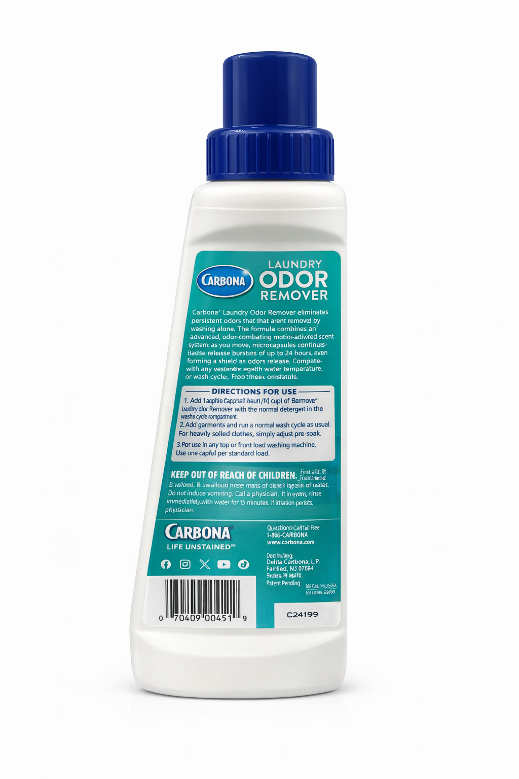 Carbona® Laundry Odor Remover 16.8oz | Spring Breeze Scent