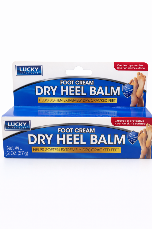 Lucky Super Soft Foot Cream Dry Heel Balm Selps Soften Extremely Dry Cracked Feet