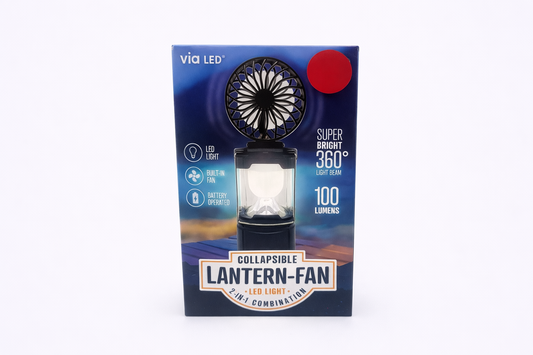 Via Led® Collapsible Lantern-Fan