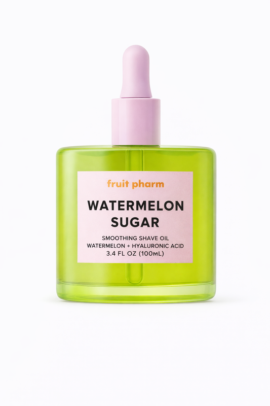 Fruit Pharm Watermelon Sugar Smoothing Face and Body Shave Oil for All Adult Skin Types