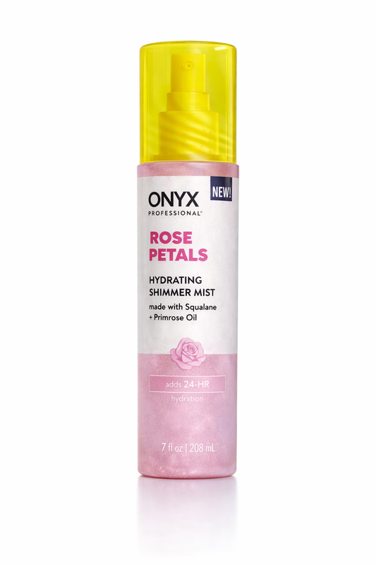 ONYX Professional Hydrating Shimmer Body Mist, Rose Petals
