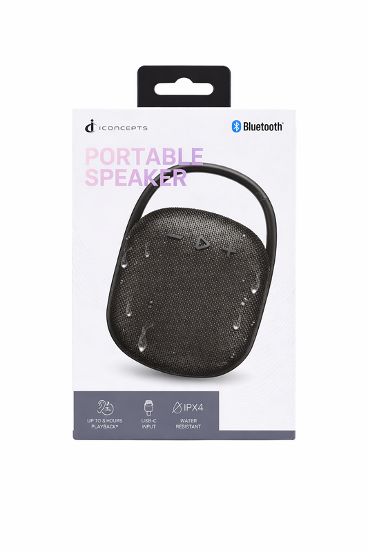 iConcepts Portable Bluetooth Speaker